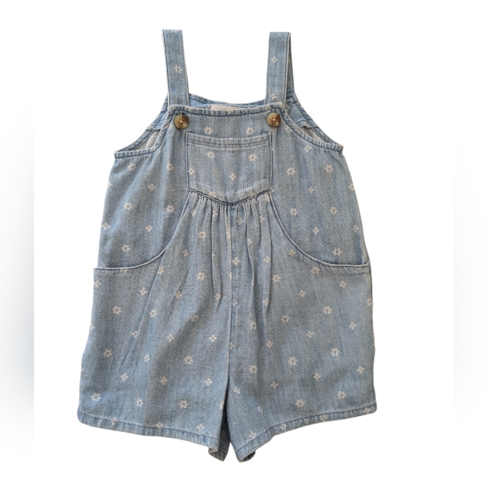 Old Navy Light Denim Girls Overalls 3T